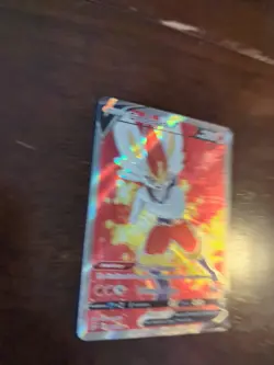 Cinderace V 178/192 Rebel Clash Full Art Pokemon NM - Image 2