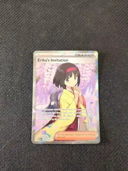 Erika's Invitation 196/165 Full Art Pokemon 151 NM - Image 1