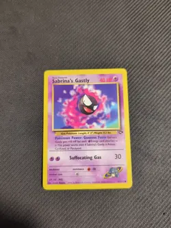 Sabrinas Gastly 97/132 Gym Challenge Pokemon NM - Image 1