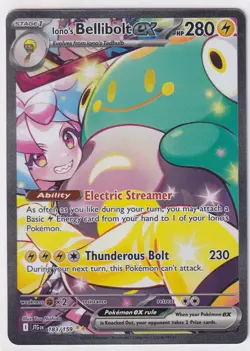 Iono's Bellibolt ex SIR (183/159) Pokemon Journey Together - [NM] - Image 1