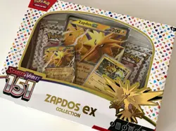 POKEMON TCG: Scarlet & Violet 151 Collection Zapdos EX New/Sealed - Image 1