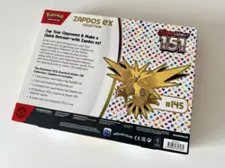 POKEMON TCG: Scarlet & Violet 151 Collection Zapdos EX New/Sealed - Image 2