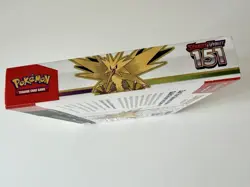 POKEMON TCG: Scarlet & Violet 151 Collection Zapdos EX New/Sealed - Image 3