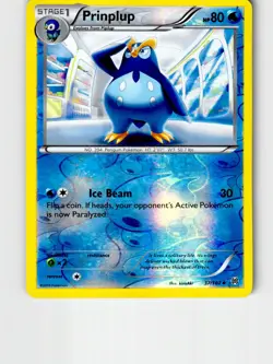 Prinplup 37/162 Uncommon BREAKthrough Pokemon Reverse Holo Lightly Played - Image 1