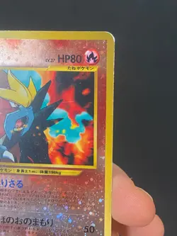 JAPANESE POKEMON ENTEI No.244 HOLO SWIRL NEO PREMIUM FILE - G/VG - Image 3