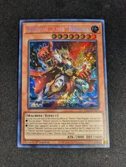 Yugioh - Therion “King” Regulus DIFO-EN007 1st Edition Secret Rare NM - Image 1