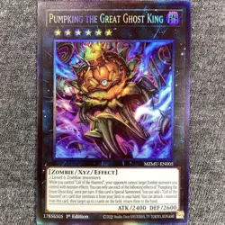 Yu-Gi-Oh! Pumpking The Great Ghost King MZMU-EN005 Collector's Rare - Image 1