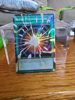 Yugioh Super Polymerization Extended Art starlight rare - Image 1