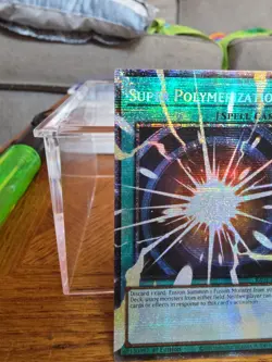 Yugioh Super Polymerization Extended Art starlight rare - Image 3