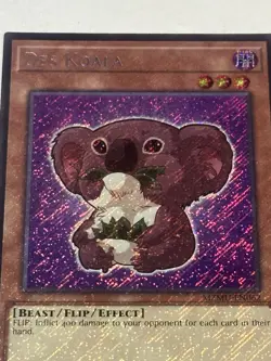Yugioh Des Koala MZMU-EN062 Secret Rare 1st Edition NM - Image 3
