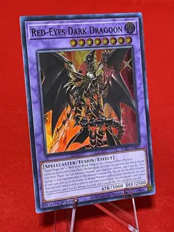 YUGIOH Red-Eyes Dark Dragoon - Super Rare 1st Edition RA02-EN021 - Image 2