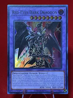 YUGIOH Red-Eyes Dark Dragoon - Super Rare 1st Edition RA02-EN021 - Image 3