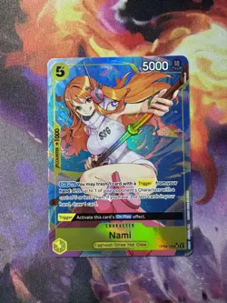 • Nami • OP08-106 Alt Art Holo Two Legends One Piece TCG NM - Image 1