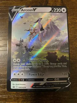 Arceus V SWSH204 - Sword Shield Black Star Promo - Pokemon TCG - Image 1