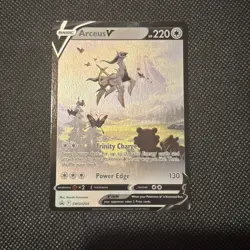 Arceus V SWSH204 Sword & Shield Holo Black Star Promo Pokemon TCG Card - Image 1
