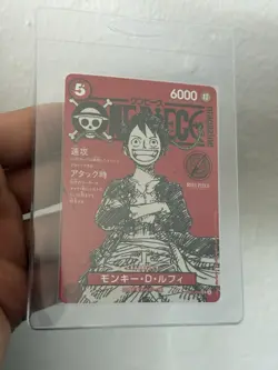 One Piece Luffy Promo Card ST21-014 Magazine Card Weekly Shonen Jump 2025 TCG US - Image 1