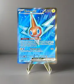 Rotom ex 111/094 Ultra Rare Phantasmal Flames NM Pokemon Card - Image 1