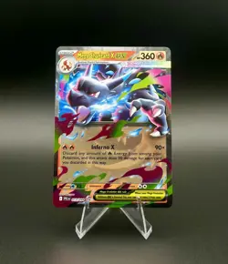 Mega Charizard X ex 013/094 Phantasmal Flames NM Pokemon Card - Image 1