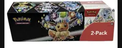 Pokemon Eevee Evolutions 2-Pack Booster Box English Trading Card Game - Image 1