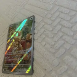 Pokemon Eevee TCG Card 078/066 AR Japanese SV5a Crimson Haze - Image 3