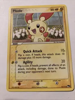 Plusle - 13/17 - Common Pokemon POP Series 1 Promo Card - Image 1