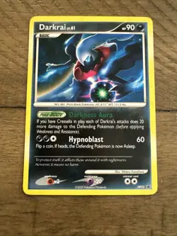 Vintage Pokemon TCG Darkrai DP52 Promo Black Star Holo Card - Image 5