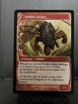 1x MTG Goblin Lackey (Future Sight) - Mystery Booster 2 (MB2) #192 - Magic - Image 1