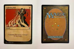 Lightning Bolt (Showcase) 401 MTG Commander Legends: Battle for Baldur's Gate - Image 3