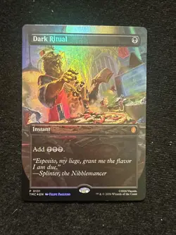 Dark Ritual (Borderless) Commander: Teenage Mutant Ninja Turtles Foil - Image 5