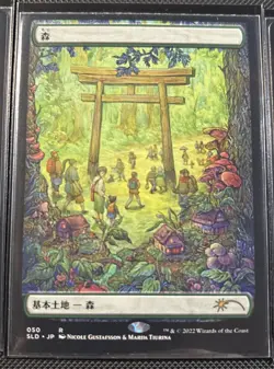 Secret Lair Magic The Gathering Tokyo Lands Jon Foil NM+ Never Played - Image 3