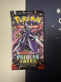 Pokemon Paldean Fates Booster Pack FACTORY SEALED! - Image 1