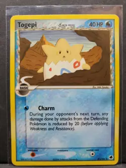 Togepi 41/101 Uncommon Dragon Frontiers Pokemon MP - Image 1