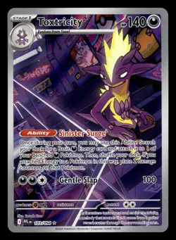 Toxtricity 103/094 Illustration Rare Phantasmal Flames Pokemon Card - Image 1