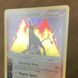 Pokemon Team Magma's Houndoom Holo Rare Team Magma vs Team Aqua 10/95 Eng Card - Image 2