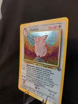 Clefable 1/64 - Holo Rare Jungle Vintage 1999 WoTC Pokemon TCG - LP - Image 4