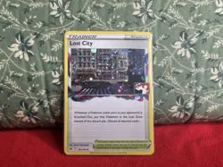 Lost City Cosmos Holo Play! Prize Pack 3 Swirls Stamped Pokemon 161/196 - Image 1
