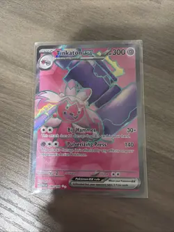 Pokemon TCG Tinkaton ex 240/193 SV02 Paldea Evolved Ultra Rare Full Art Holo - Image 1