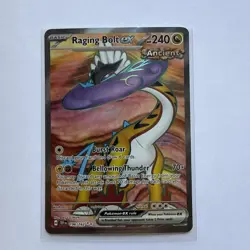 Raging Bolt ex Full Art Ultra Rare - 196/162 - Temporal Forces Pokemon 2024 - Image 1