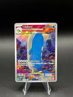 Wailord 162/159 Illustration Rare Journey Together Pokemon Holo NM/M - Image 1