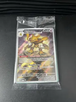 Pokemon TCG Alakazam 009 Mega Evolutions ETB Promo NM Sealed - Image 1