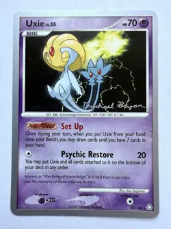 Uxie Pokemon /HP70/Poke-Power/Set Up/ Psychic Restore/NICE - Image 1