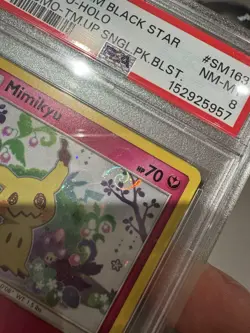 MIMIKYU SWIRL - #SM163 - TEAM UP - Sun & Moon - BLACK STAR PROMO - HOLO - Image 3