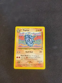 Pupitar 45/75 Neo Discovery Pokemon NM - Image 1