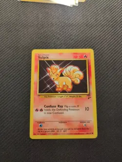 Vulpix 99/130 Base Set 2 Pokemon NM - Image 1