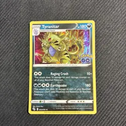 Tyranitar 043/078 Pokemon Go Holo NM - Image 1