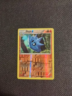 Pupitar 42/124 XY Fates Collide Reverse Holo Pokemon NM - Image 1
