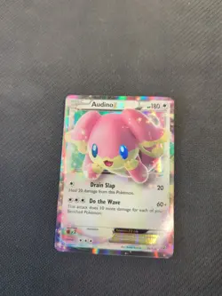Audino EX 84/124 XY Fates Collide Pokemon NM - Image 1