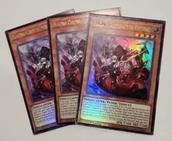Yu-Gi-Oh [x3] Blazing Cartesia, the Virtuous [x3] CH01-EN004 M/NM - Image 1
