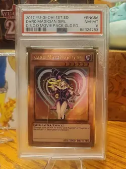 2017 YU-GI-OH 1ST EDITION DARK MAGICIAN GIRL D.S.O.D MOVIE PACK GOLD ENG56 - Image 1