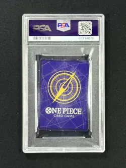 PSA 10 GEM Mint Ace OP02-013 MINI Manga Alt Art Japanese One Piece Card HOLO - Image 2